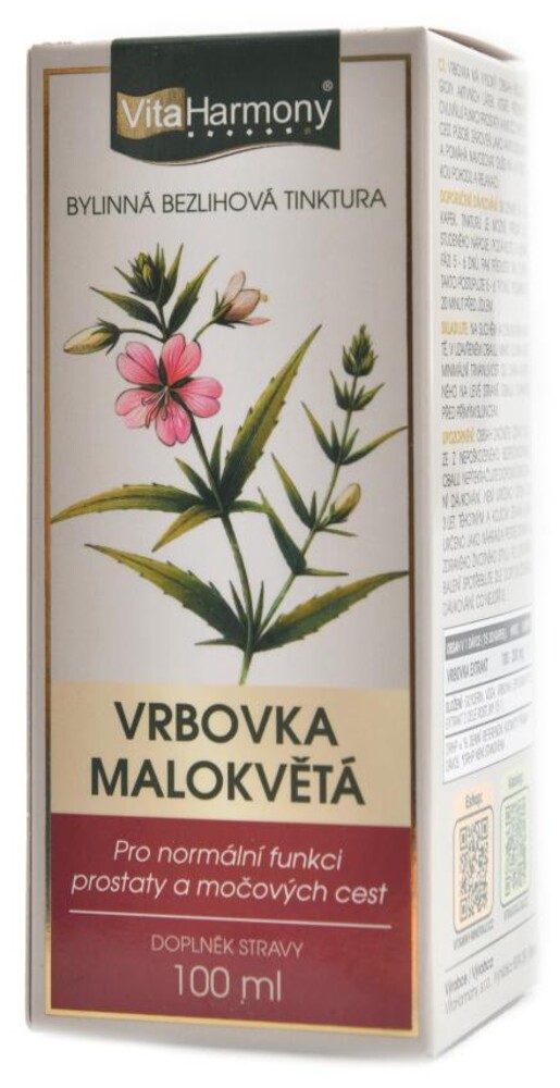 Tinktura Vrbovka malokvětá 100 ml epilobium sp.