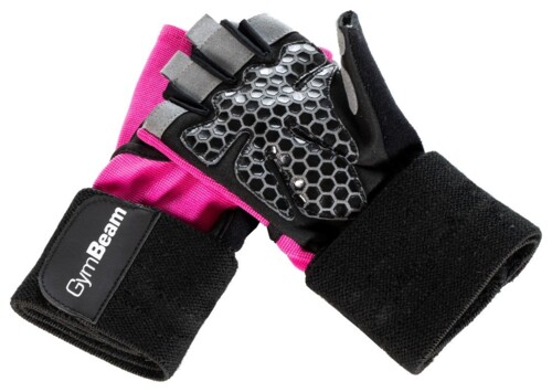 Dámské fitness rukavice Guard Pink 