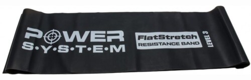Flat stretch band level 3 4123 šedá