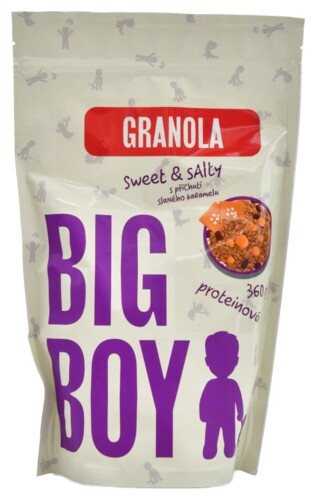 Proteinová Granola  Sweet and salty s příchutí slaného karamelu 360 g