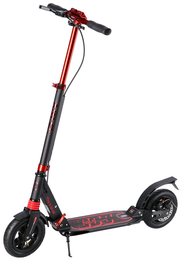 Skládací koloběžka NILS Extreme HM209T černá-červená