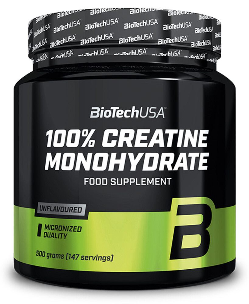 100% Creatine Monohydrate 500 g unflavoured