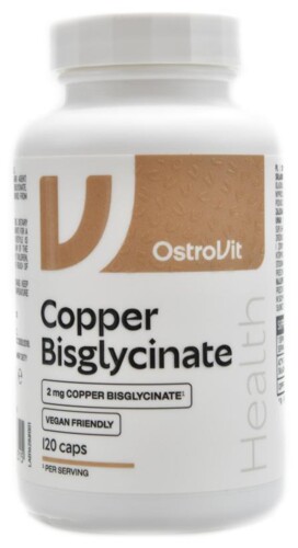 Copper bisglycinate 120 kapslí