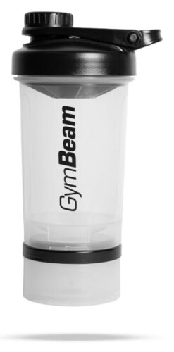 Viacdílný šejkr 2v1 Clear 500 ml 