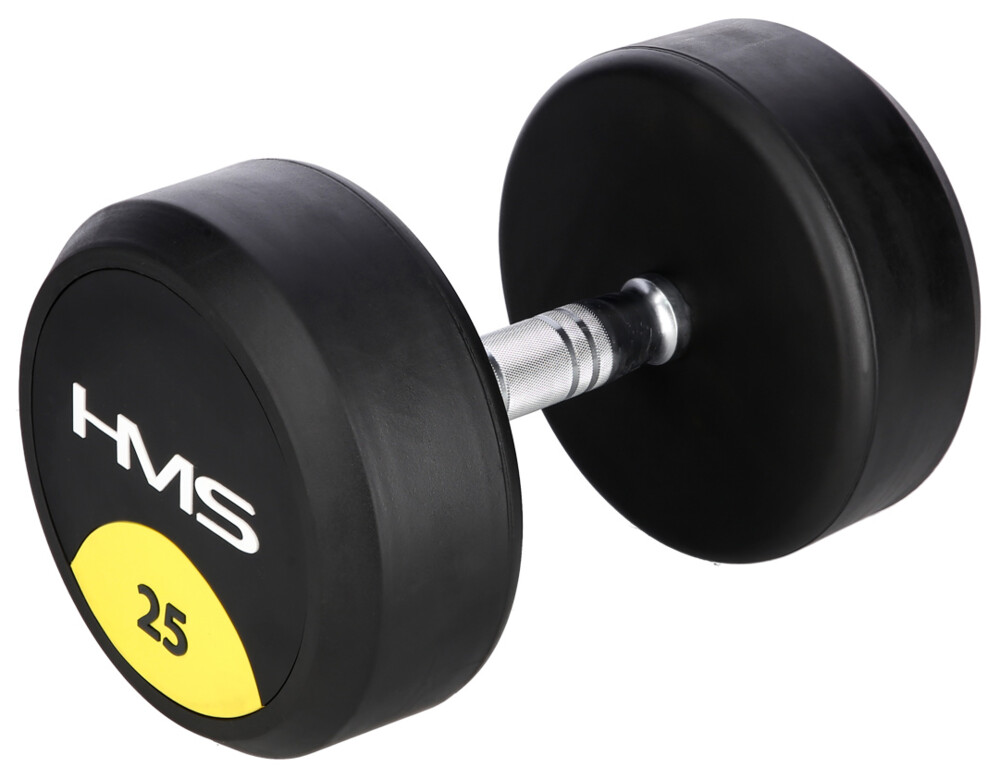 Pogumovaná jednoručná činka HG Pro 25 kg