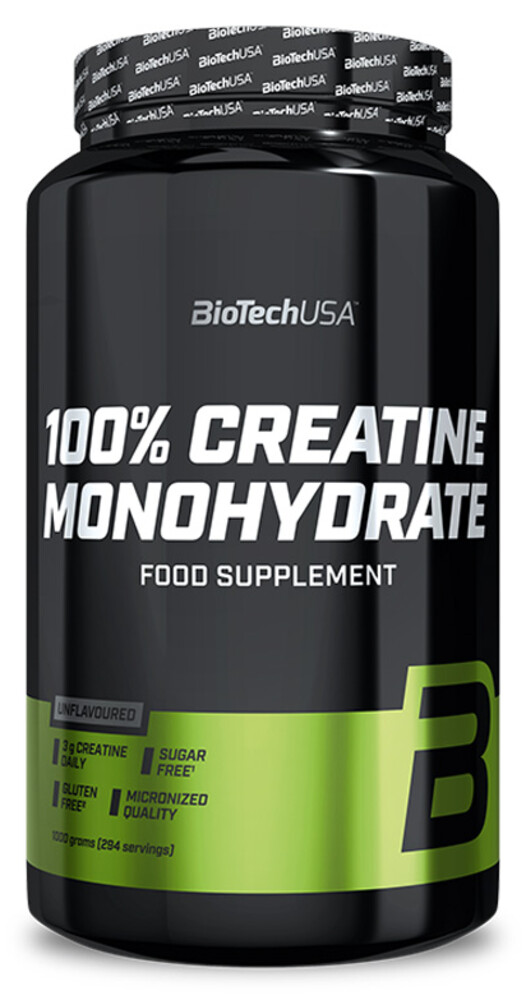 100% Creatine Monohydrate 1000 g unflavoured