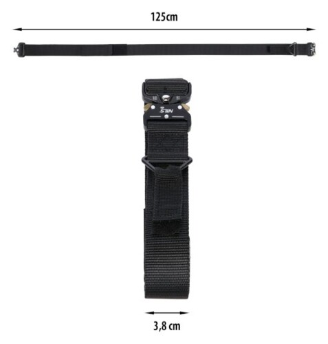 Taktický opasek NILS Camp NC1729 černý 125 cm