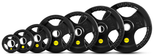 Olympijský pogumovaný kotouč TOK02 Pro 2,5 kg