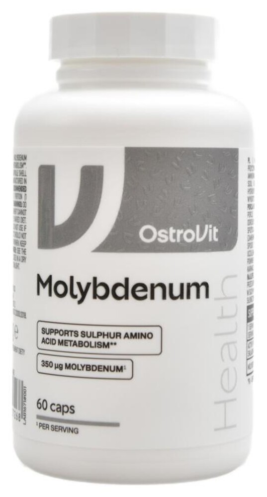 Sodium Molybdate 60 kapslí Molybden