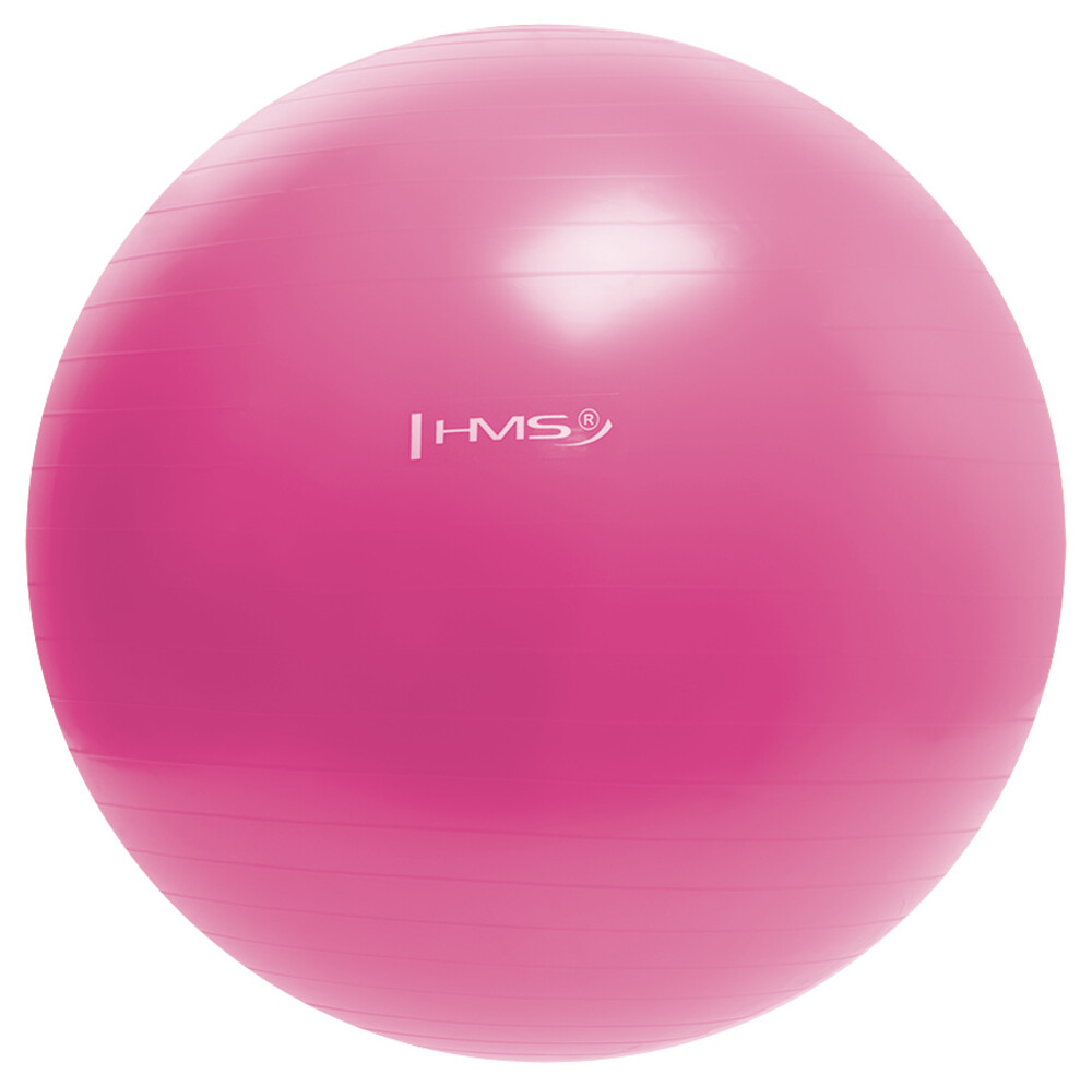 Gymnastický míč YB01N 55 cm růžový