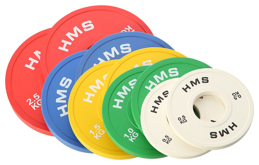 Sada olympijských kotůčov CBRS SET 01 0,5 - 2,5 kg