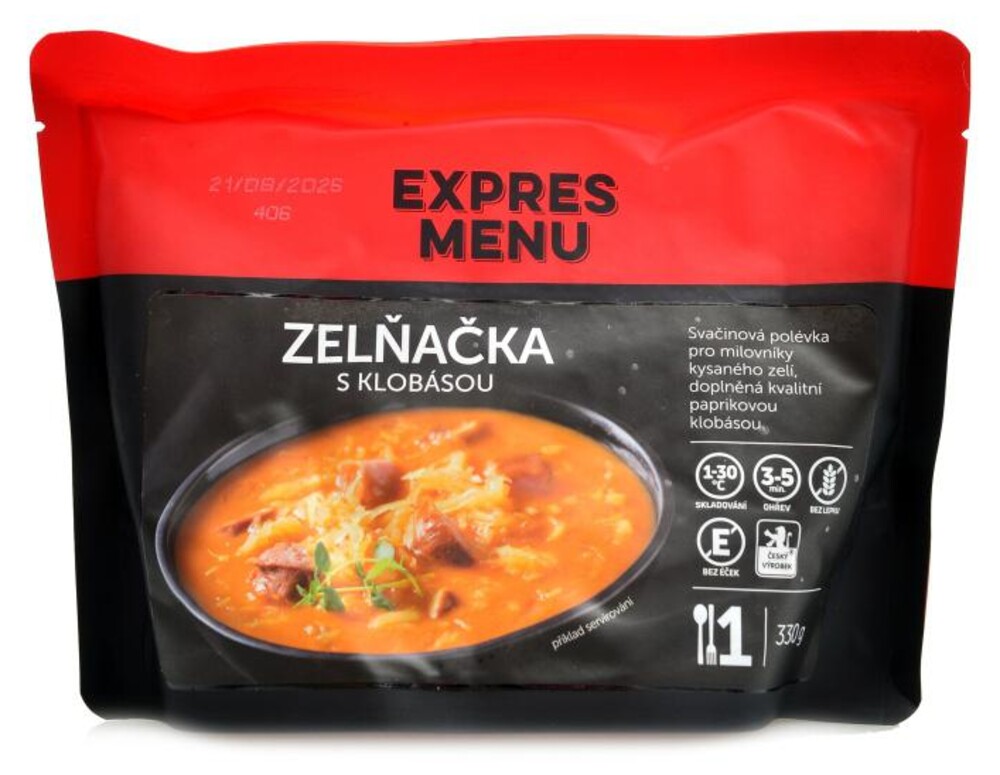 Zelňačka s klobásou 330g