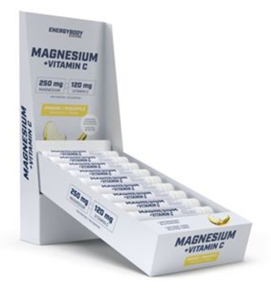 Magnesium Liquid + vitamín C 20 ampulí