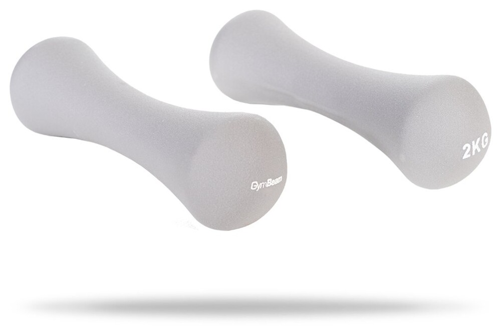 Neoprenové činky 2 x 2 kg 4 kg 20 x 2,8 g