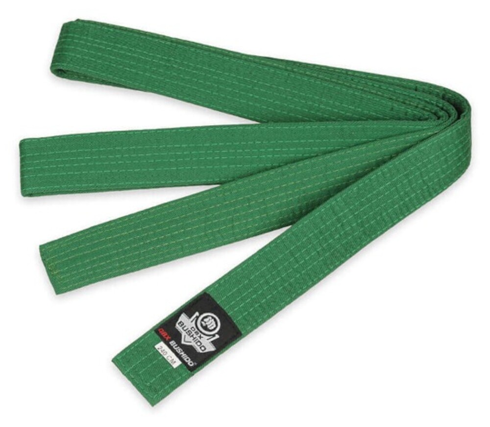 Zelený opasok pre kimono DBX OBI