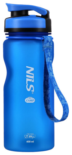 Tritanová fľaša na pitie NILS Camp NC1740 600 ml modrá