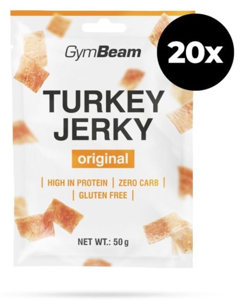 Sušené maso Turkey Jerky 20 x 50 g