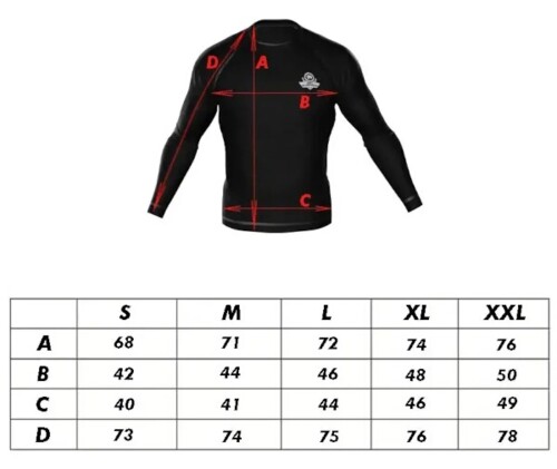 Pánske tréningové tričko DBX Rashguard RSL Black