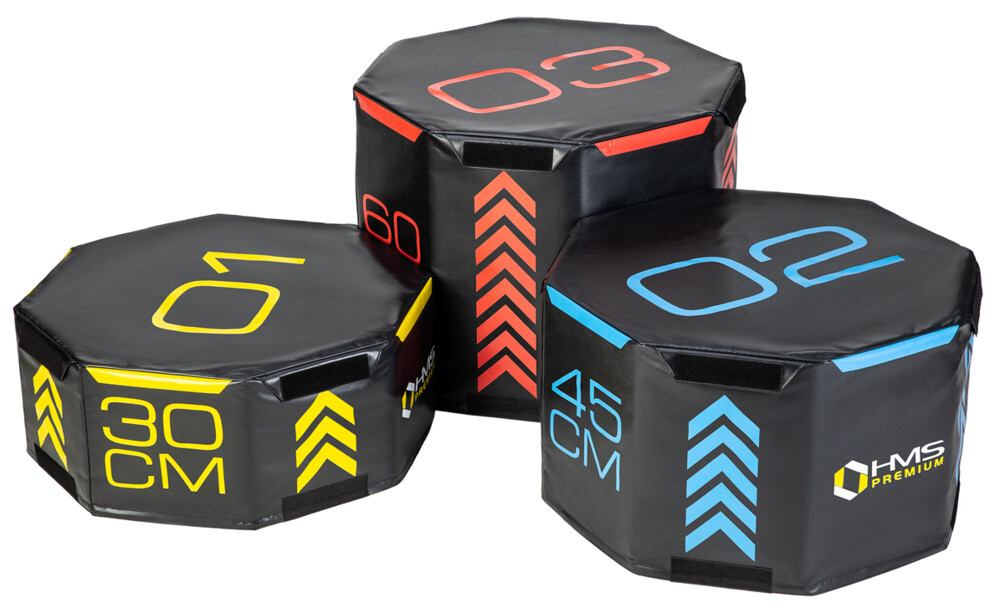 Sada osemhranných Plyo boxov HMS Premium PYOBS01
