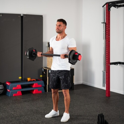 Jednoručná / obojručná variabilná činka SGR40 PRO SET 2v1 40 kg