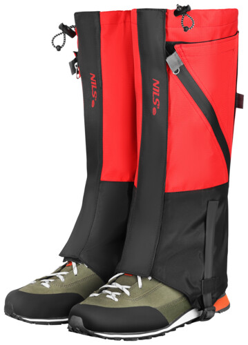Návleky - gaitery NILS Camp NC17112 červené