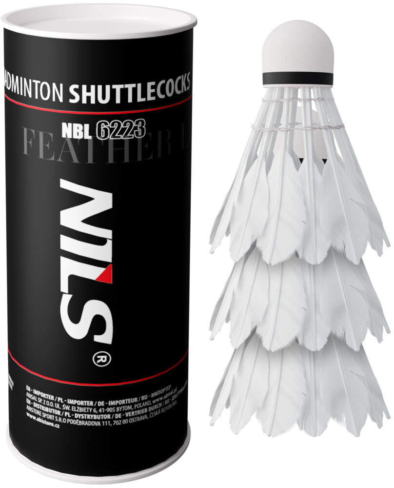 Badmintonové loptičky NBL6223 s LED 3 ks
