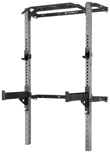 Skladacia posilňovacia klietka - Power Rack KLT23 sivá