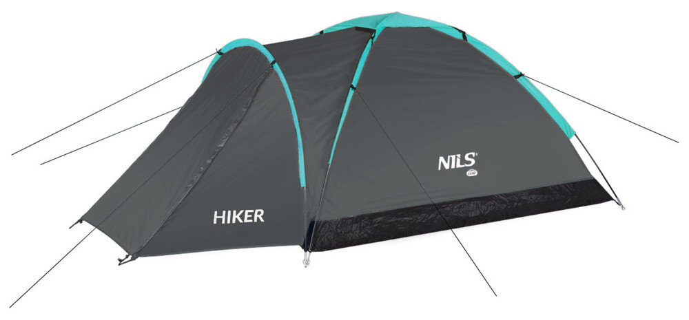 Turistický stan NILS Camp NC6010 Hiker sivý
