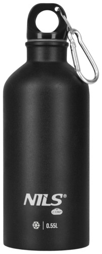 Nerezová turistická láhev NILS Camp NC3801 černá 500 ml