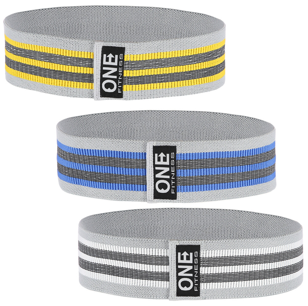 Sada odporových gum Hip band ONE Fitness HB001 3v1