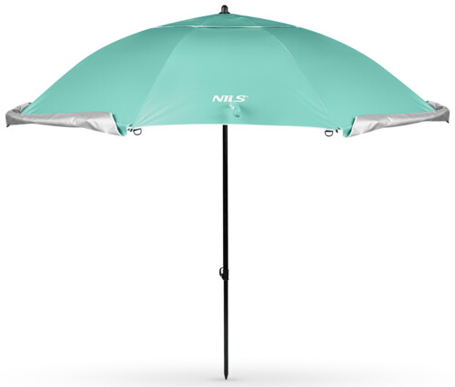 Plážový slunečník / paraván NILS Camp NC17114 240 cm zelený