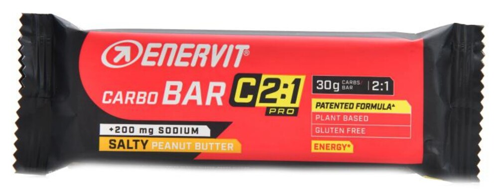 Enervit carbo bar C2:1 PRO se sodíkem 30g slané arašídové máslo