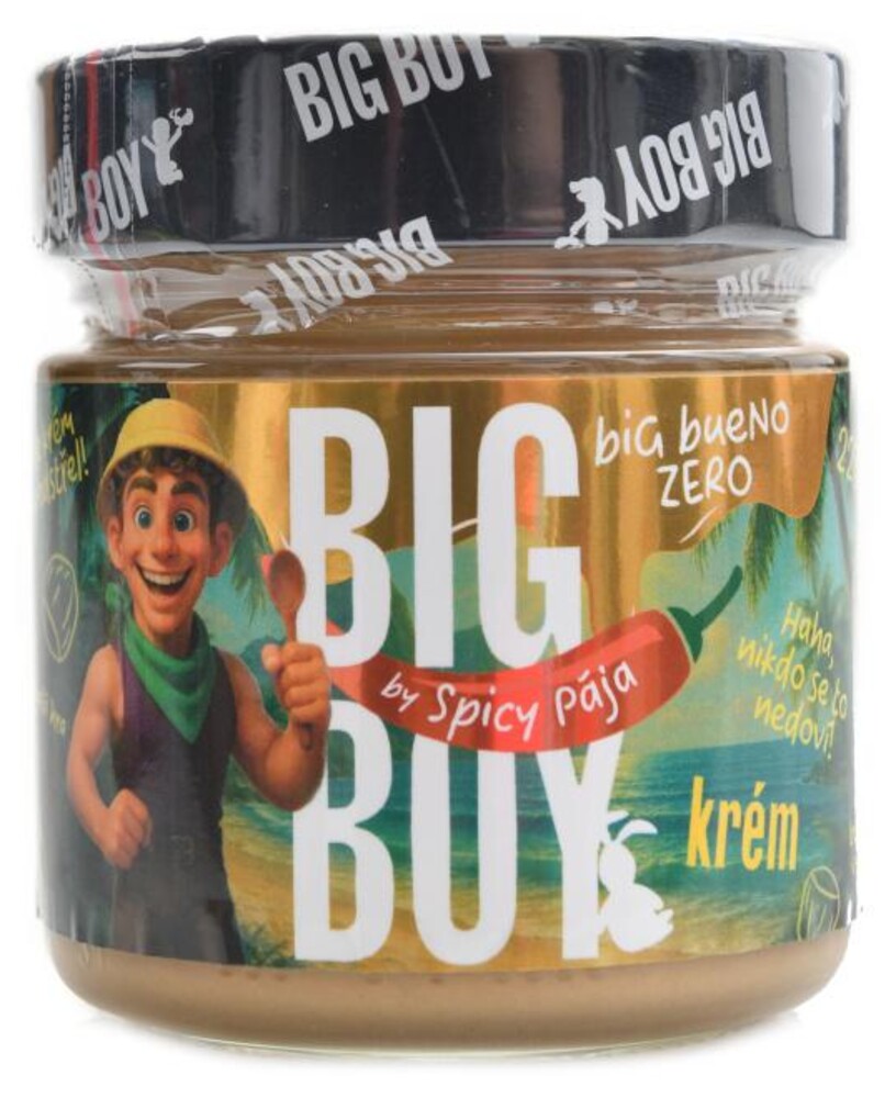 Spicy Pája jemný lískový krém s březovým cukrem 220g