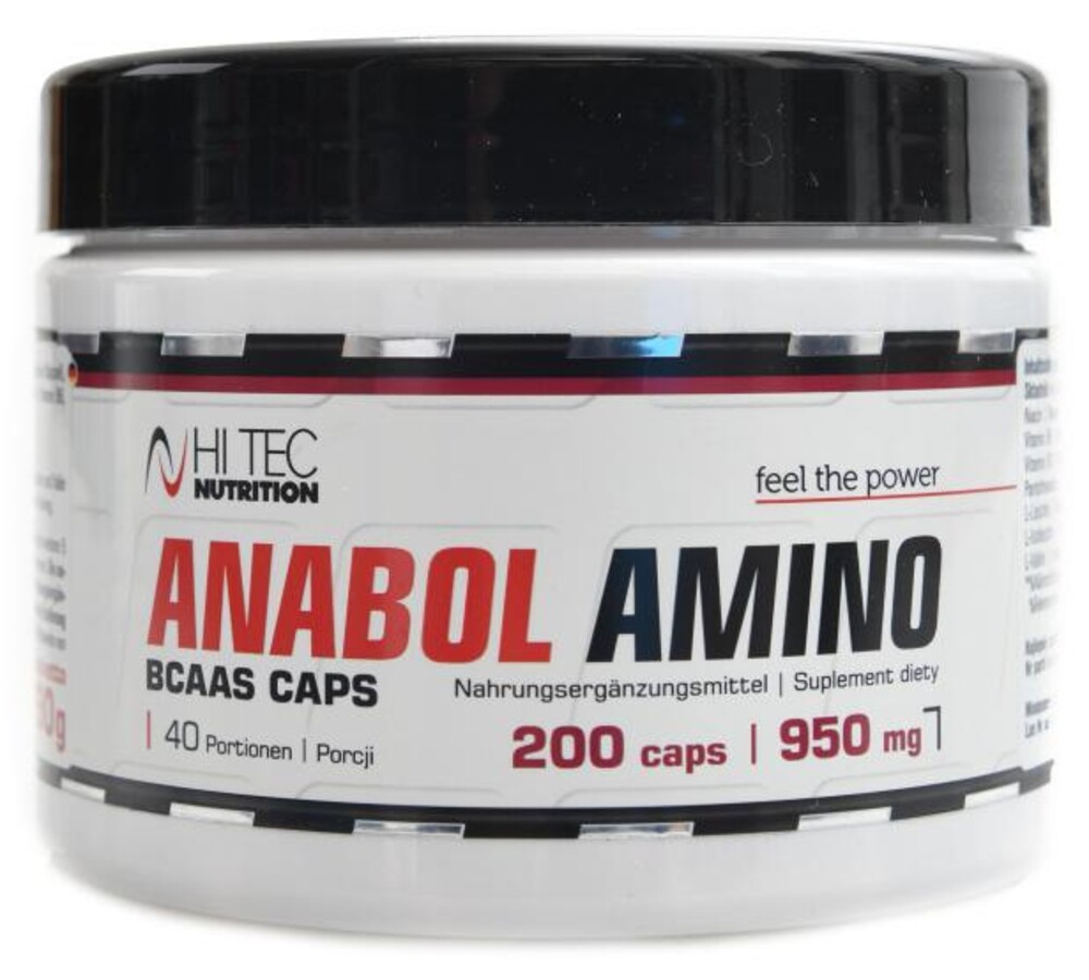 Anabol amino BCAA S 200 kapslí