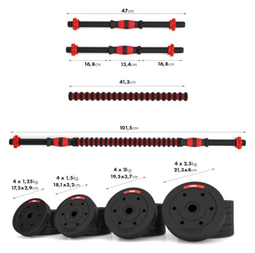 Nakladacie činky SGP30, 30 kg