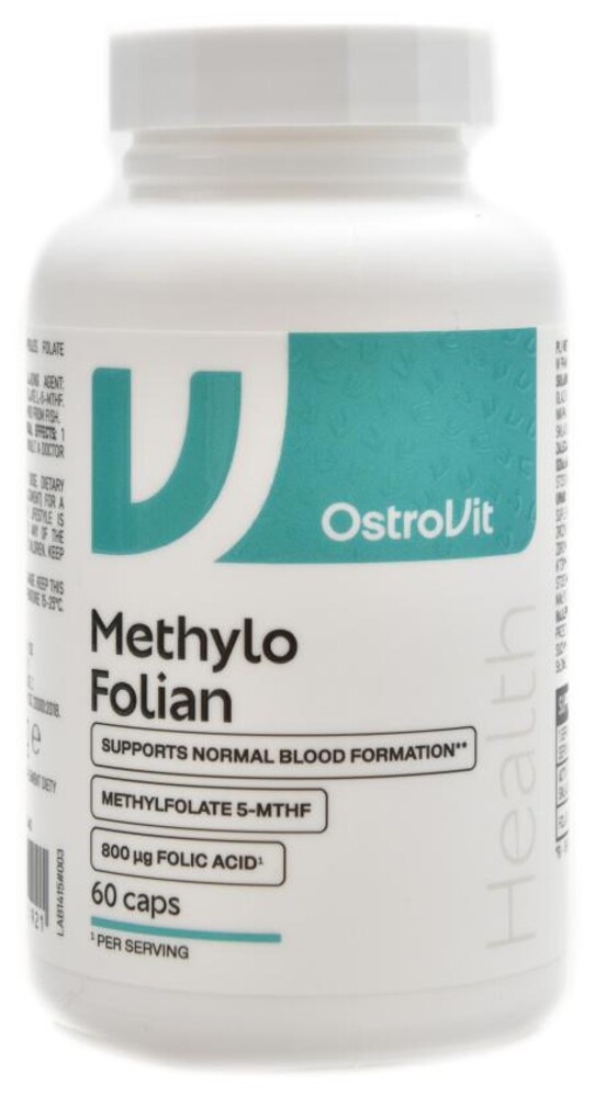 Methylofolian 5-MTHF 800mcg 60 kapslí
