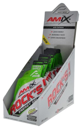 Performance Rocks gel with caffeine 20 x 32 g