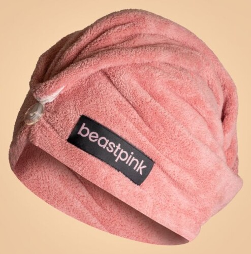 Ručník na vlasy Pink - BeastPink 