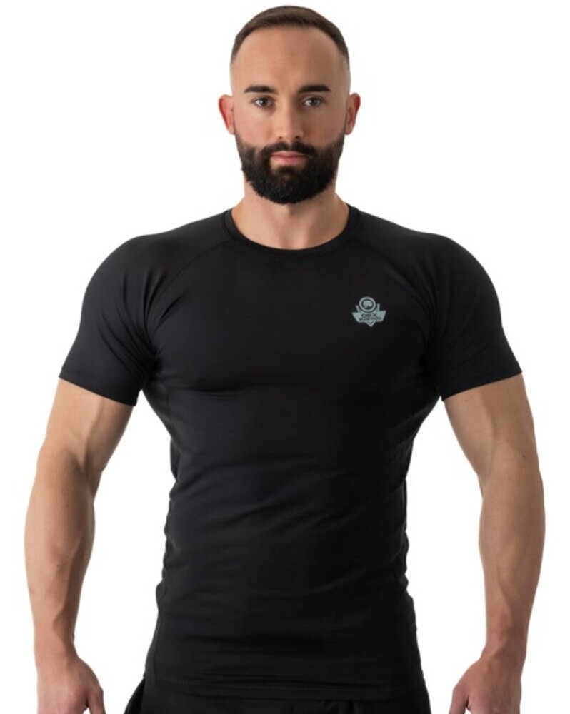 Pánske tréningové tričko DBX Rashguard RS Black