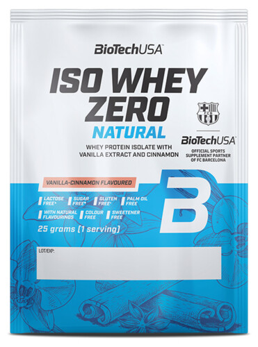 Iso Whey Zero Natural vanilla cinnamon 25 g
