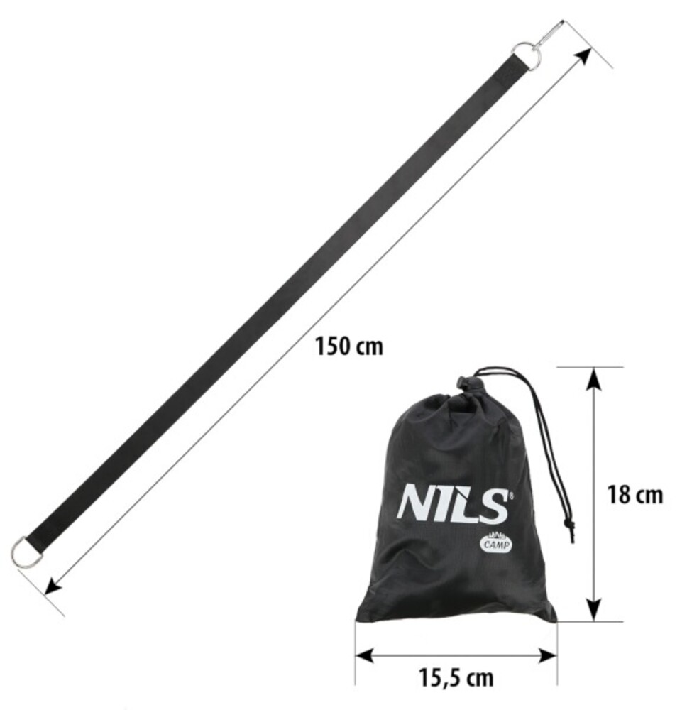 Sada popruhů NILS Camp NC1722 2 kusy