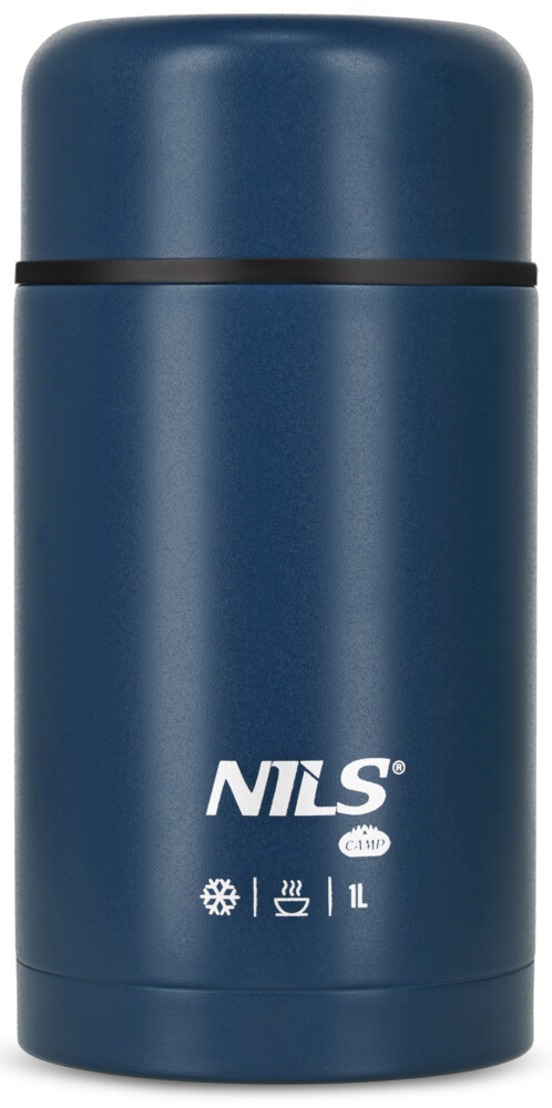 Termoska na jídlo NILS Camp NC3802 modrá 1000 ml