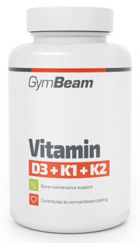 Vitamín D3+K1+K2 60 kaps.