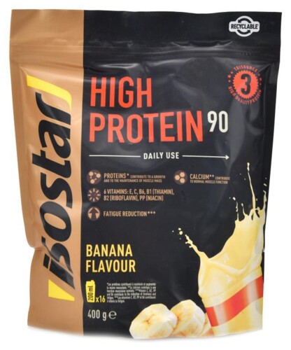 Isostar High protein 90 400 g banán exp 30.8.2026