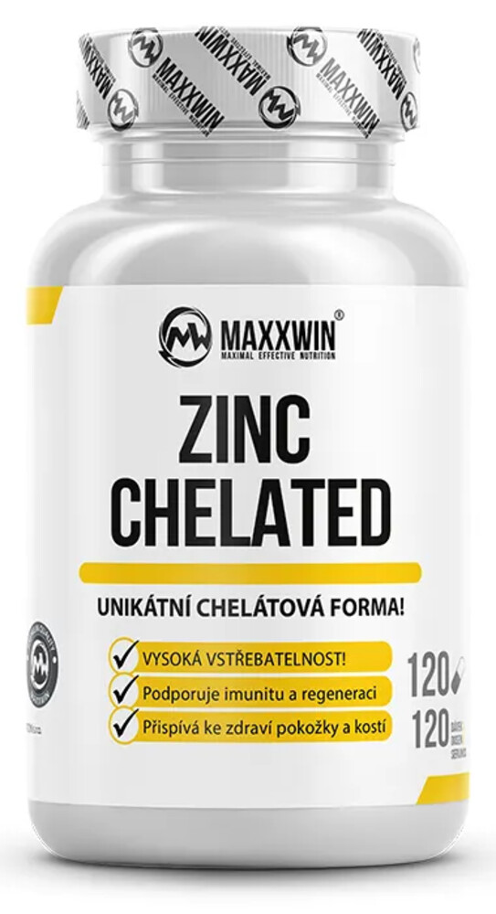 ZINC CHELATED 120 kapslí