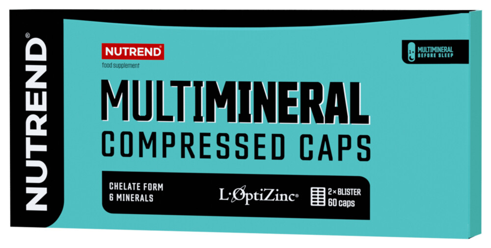 Multimineral Compressed Caps 60 kapslí