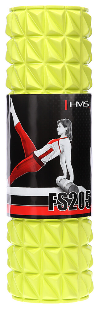 Masážny valec FS205, 45 cm, žltý