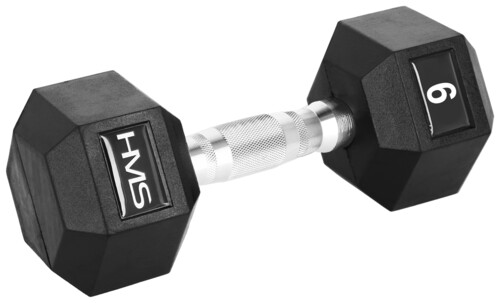 Hexagonální jednoručka 9 kg