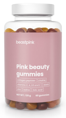 Pink Beauty Gummies - BeastPink 60 kaps.