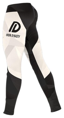 Unisex leginy white/black elastické